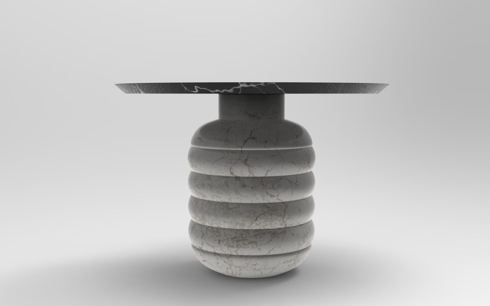 Zimptra Coffee Table Low-poly 3D model_4