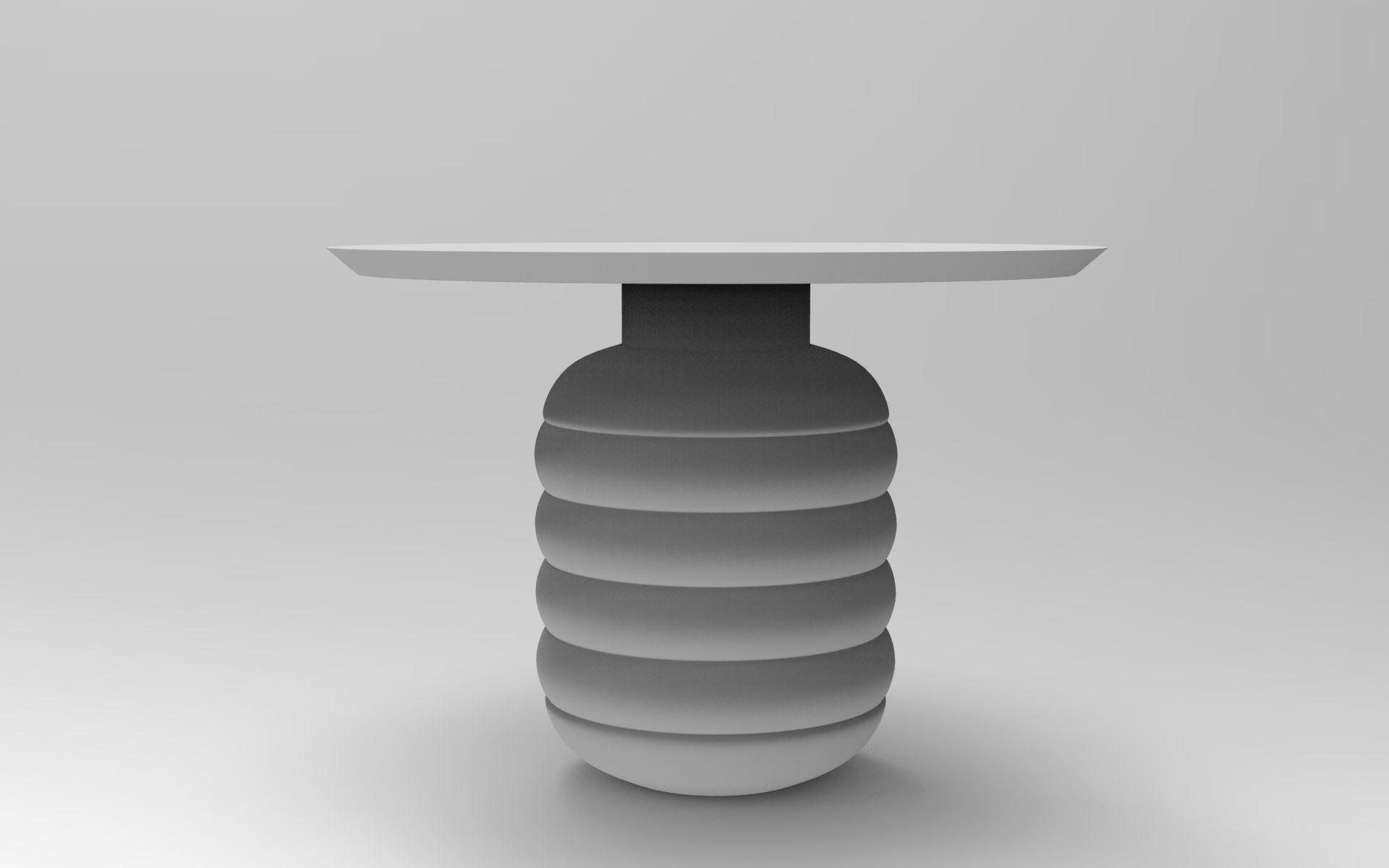 Zimptra Coffee Table Low-poly 3D model_8