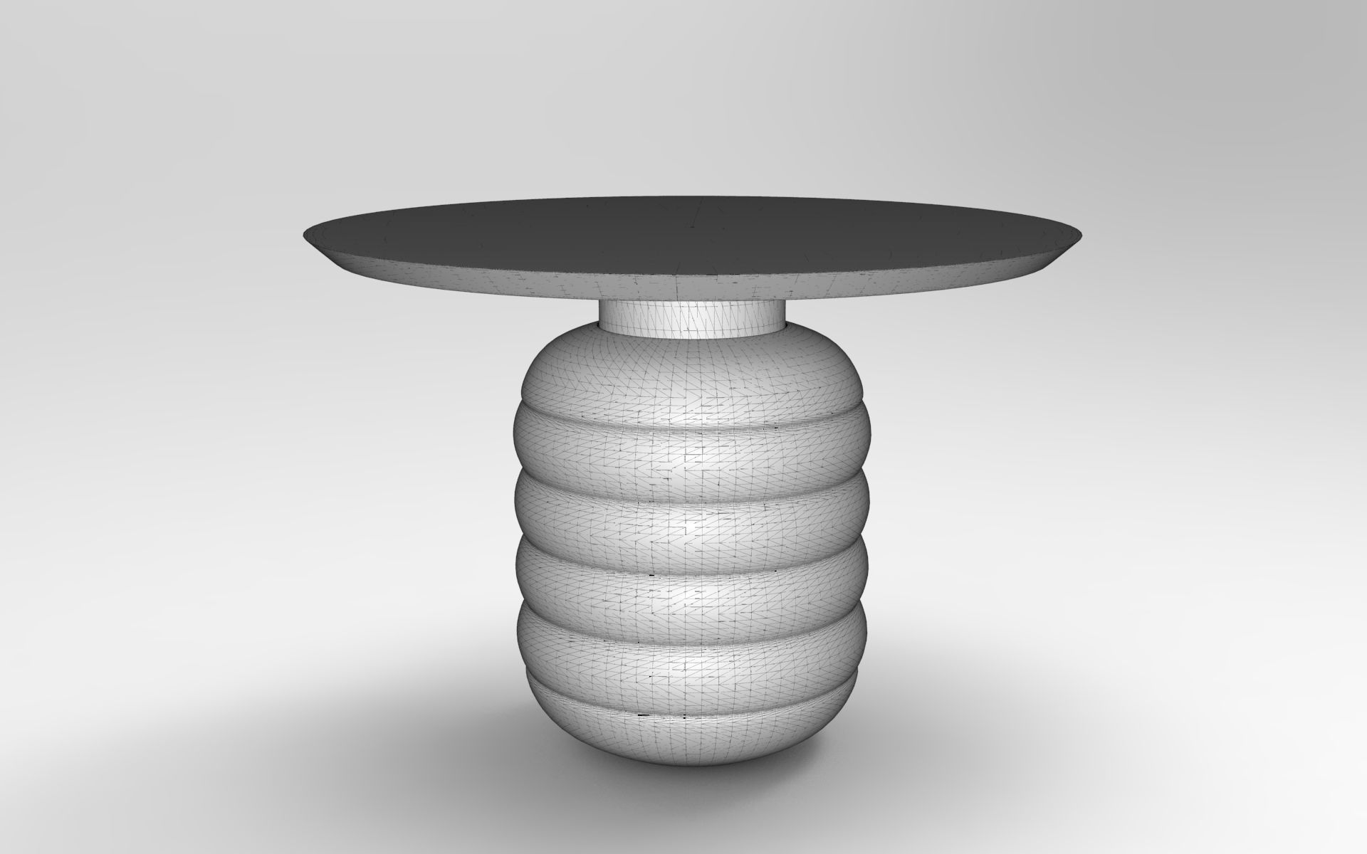 Zimptra Coffee Table Low-poly 3D model_5