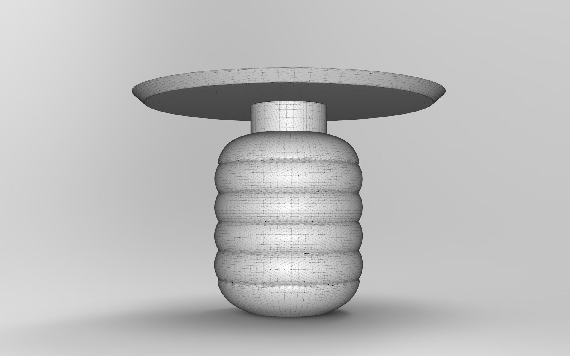 Zimptra Coffee Table Low-poly 3D model_6