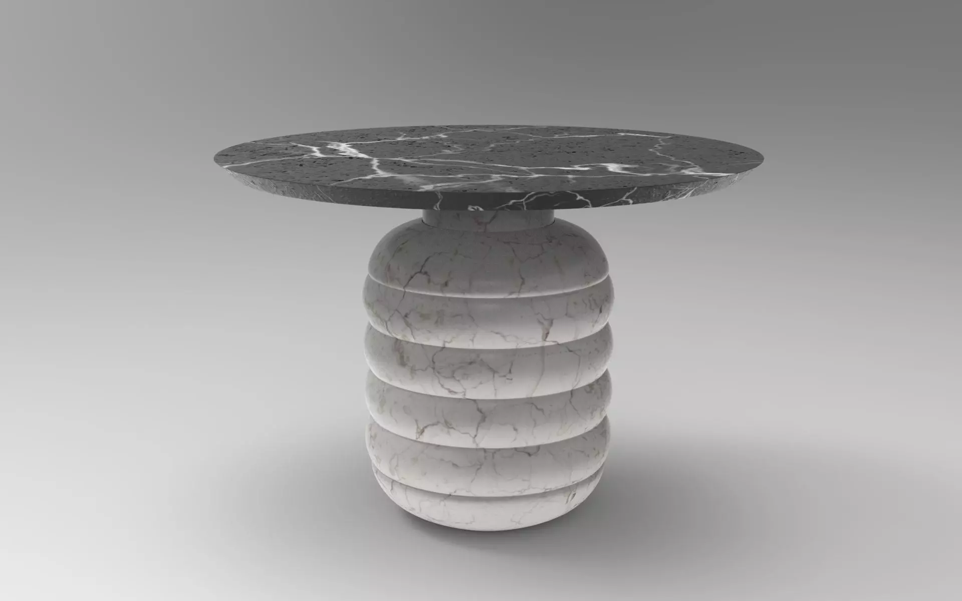 Zimptra Coffee Table Low-poly 3D model_0