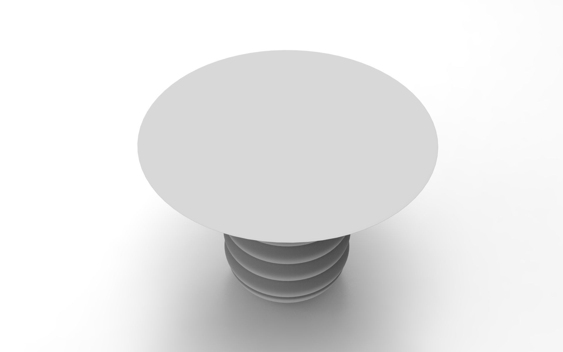 Zimptra Coffee Table Low-poly 3D model_7