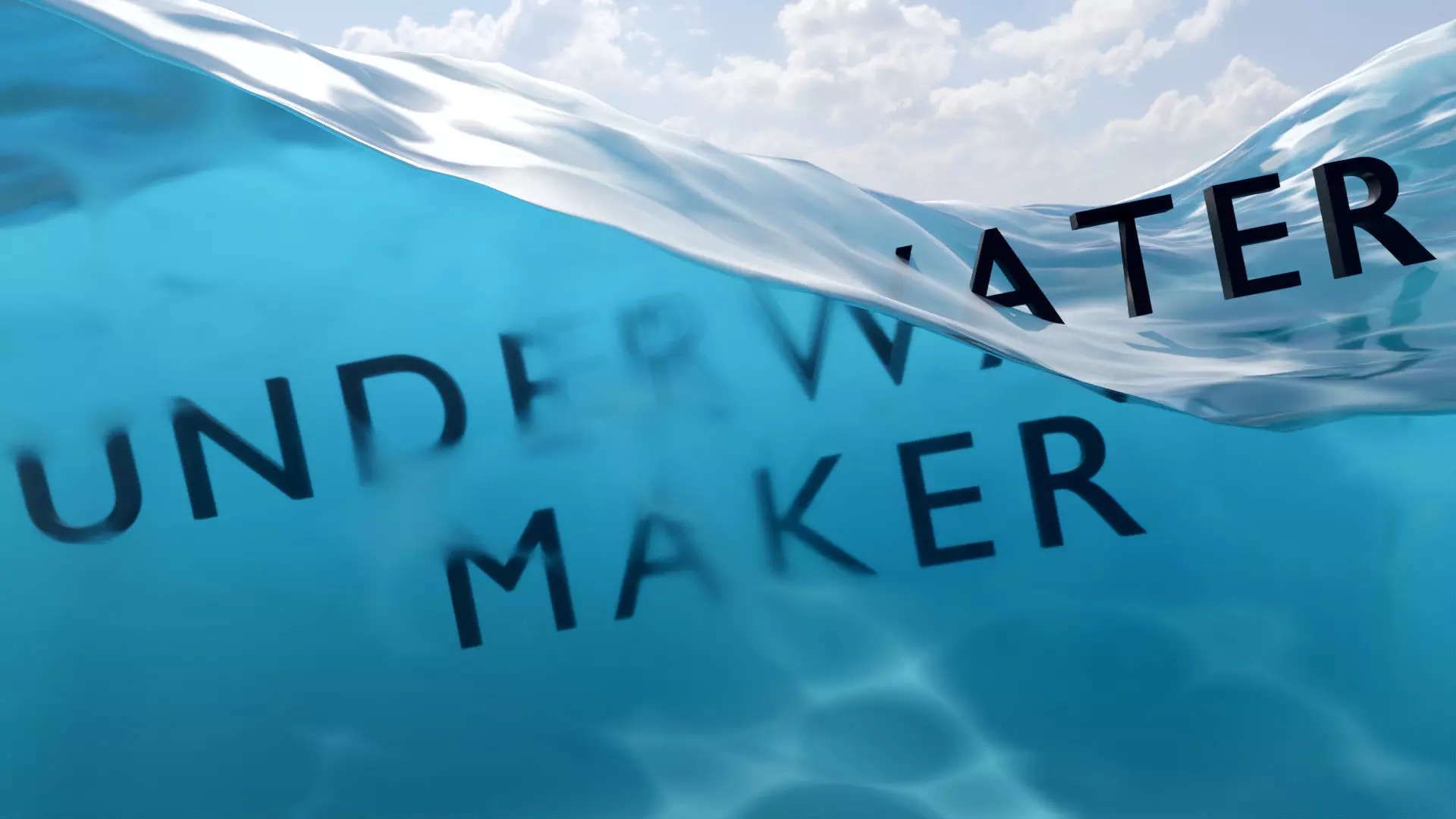 Underwater Maker Low-poly 3D model_0