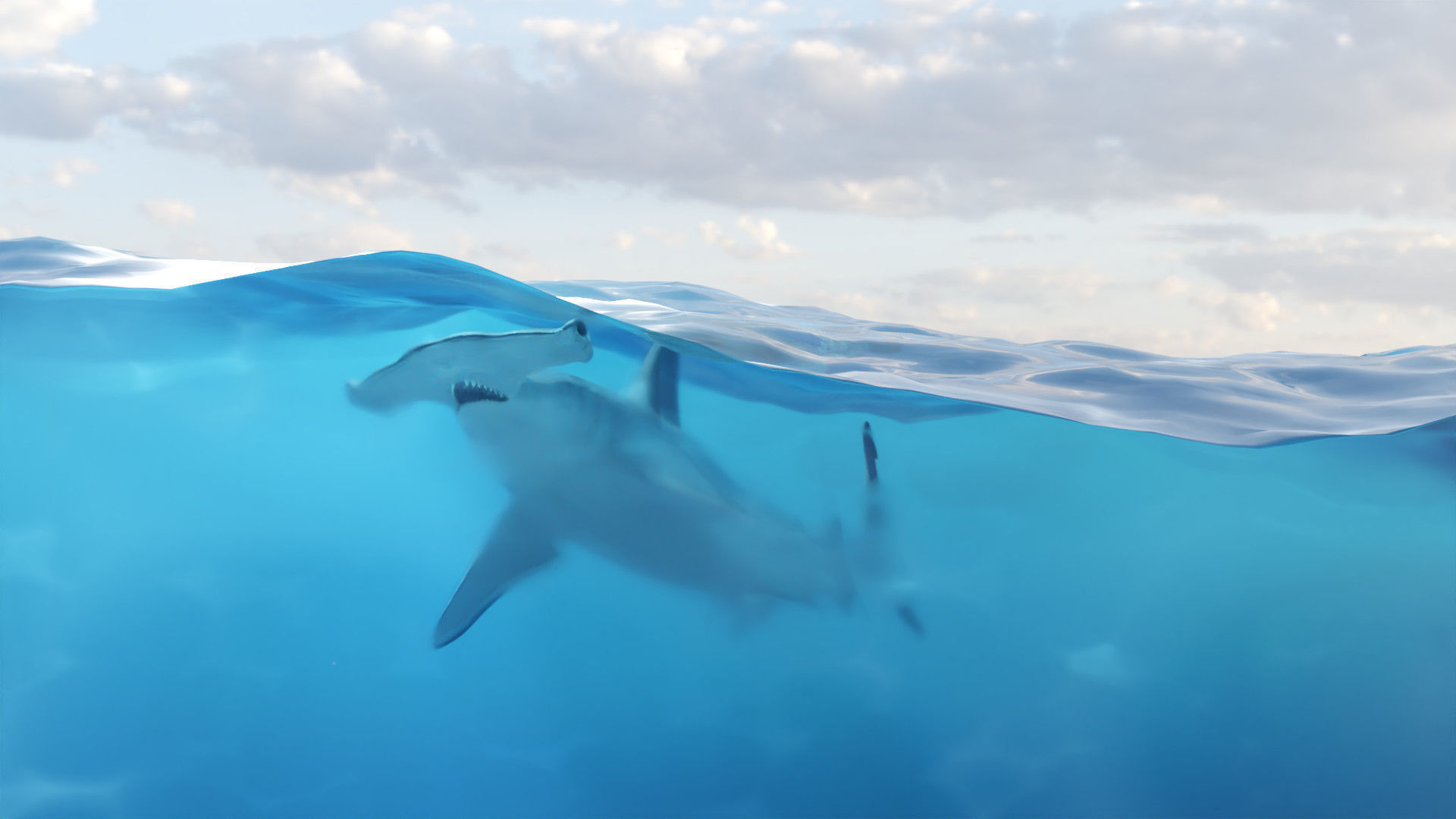 Underwater Maker Low-poly 3D model_2