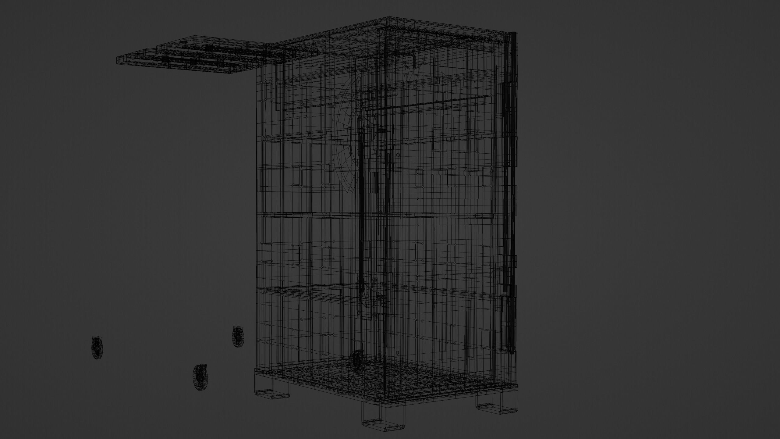 Insulated Container - ROLL 900 3D model_16