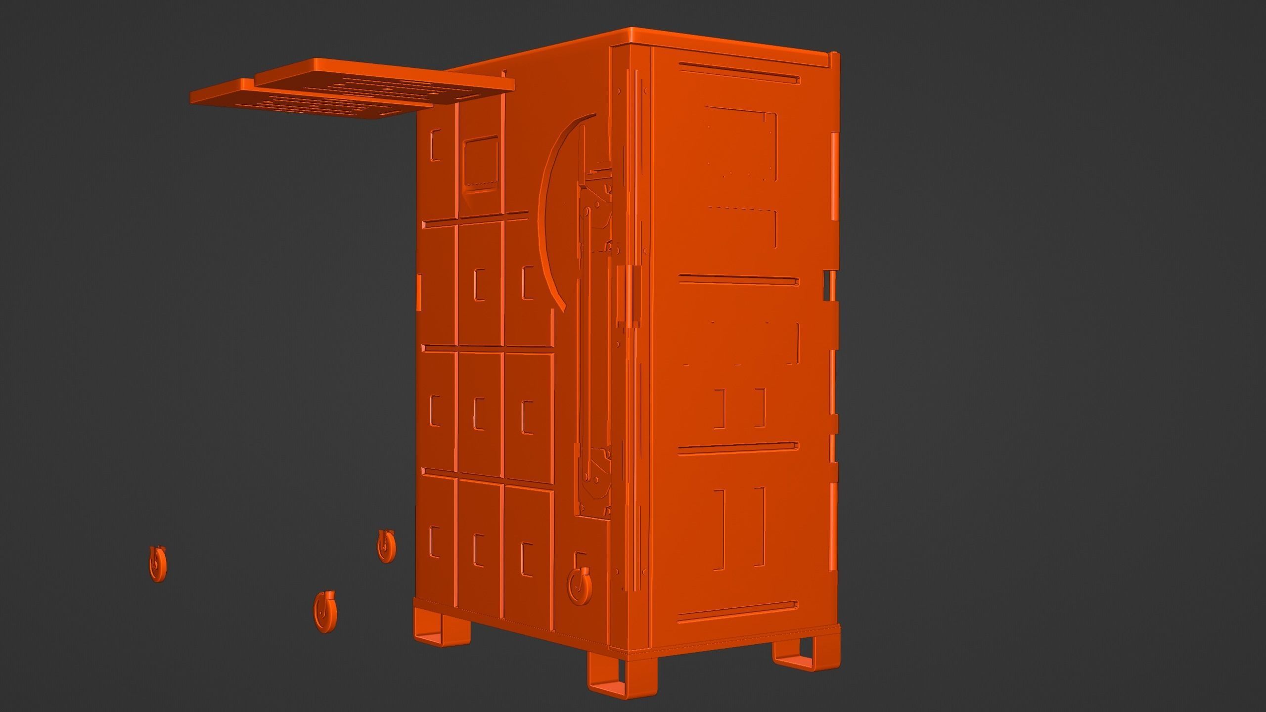 Insulated Container - ROLL 900 3D model_13