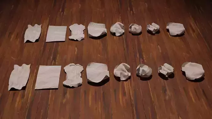 Paper with texture in 8 different variants