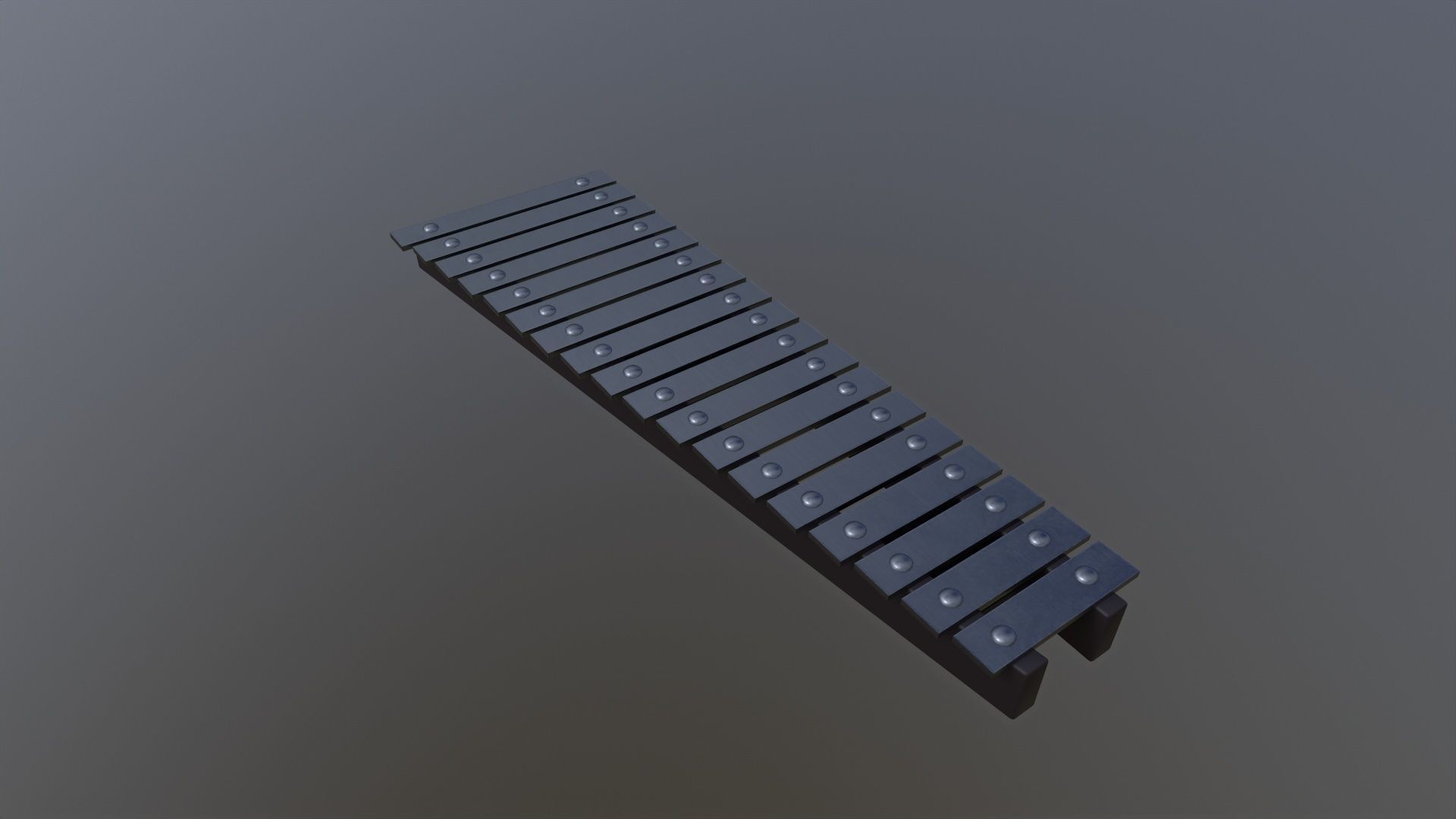 Glockenspiel 3D Model Low-poly 3D model_5
