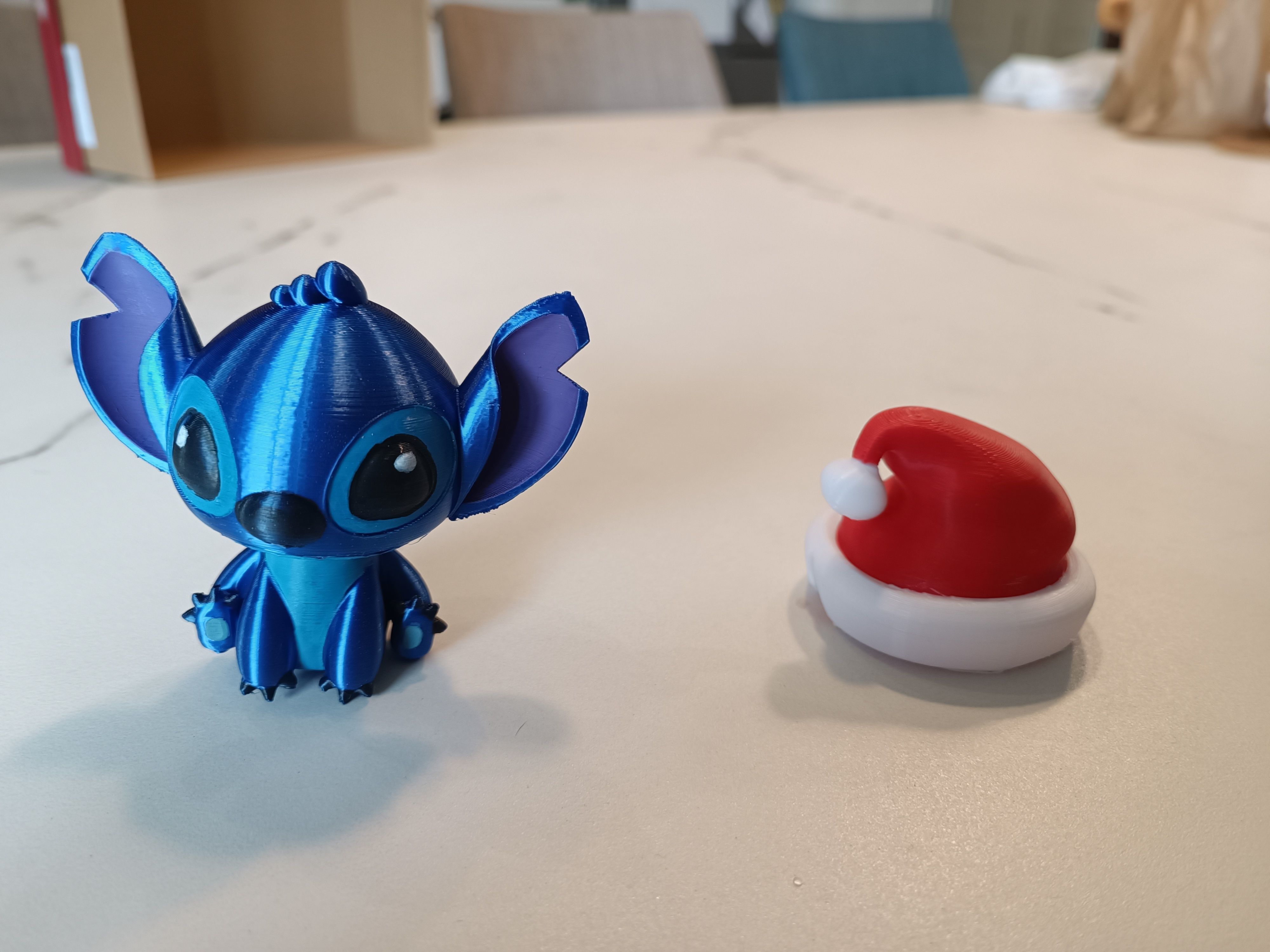  STITCH WITH HIS CHRISTMAS HAT - CHRISTMAS STITCH 3D print model_3