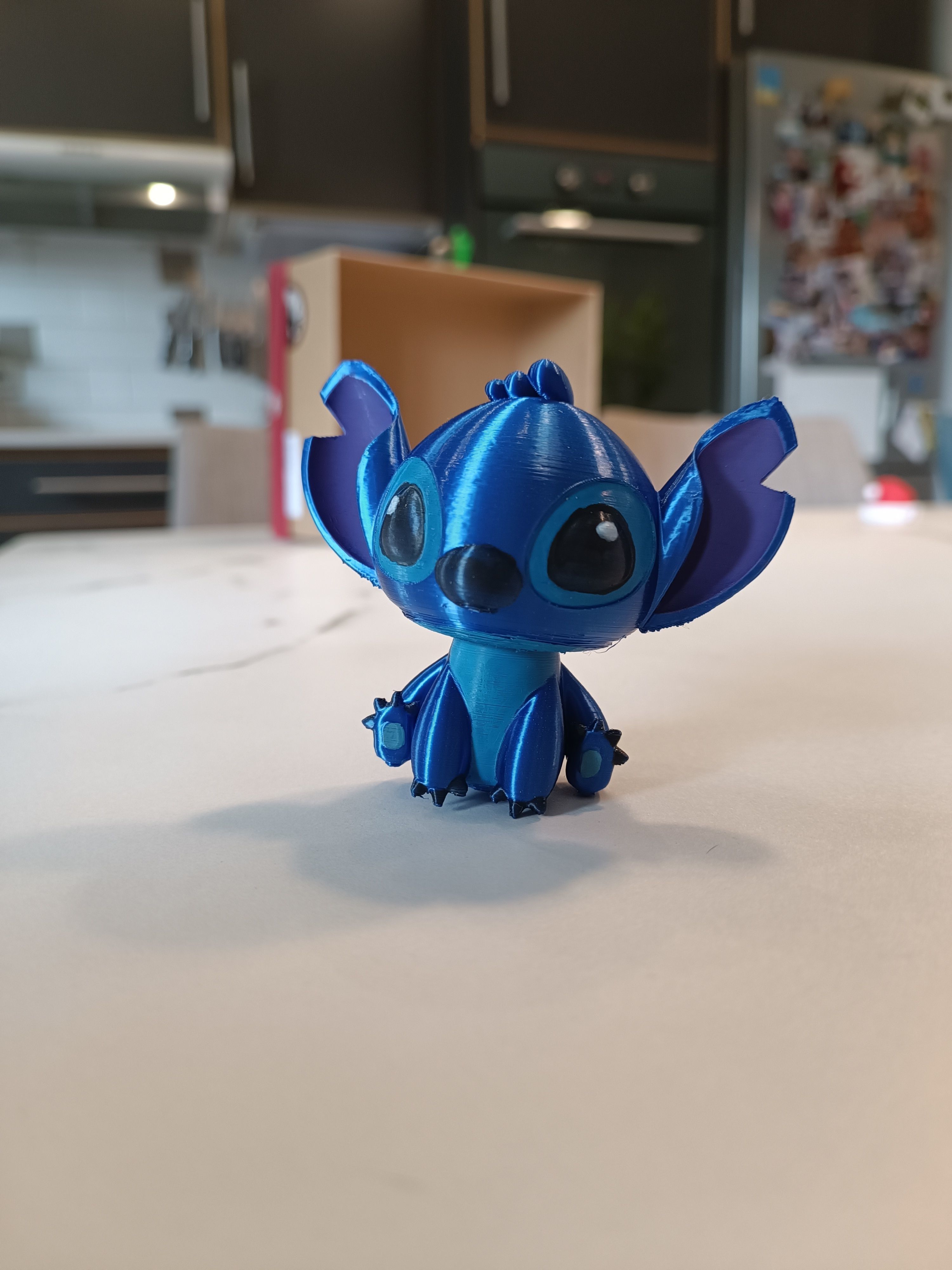  STITCH WITH HIS CHRISTMAS HAT - CHRISTMAS STITCH 3D print model_4