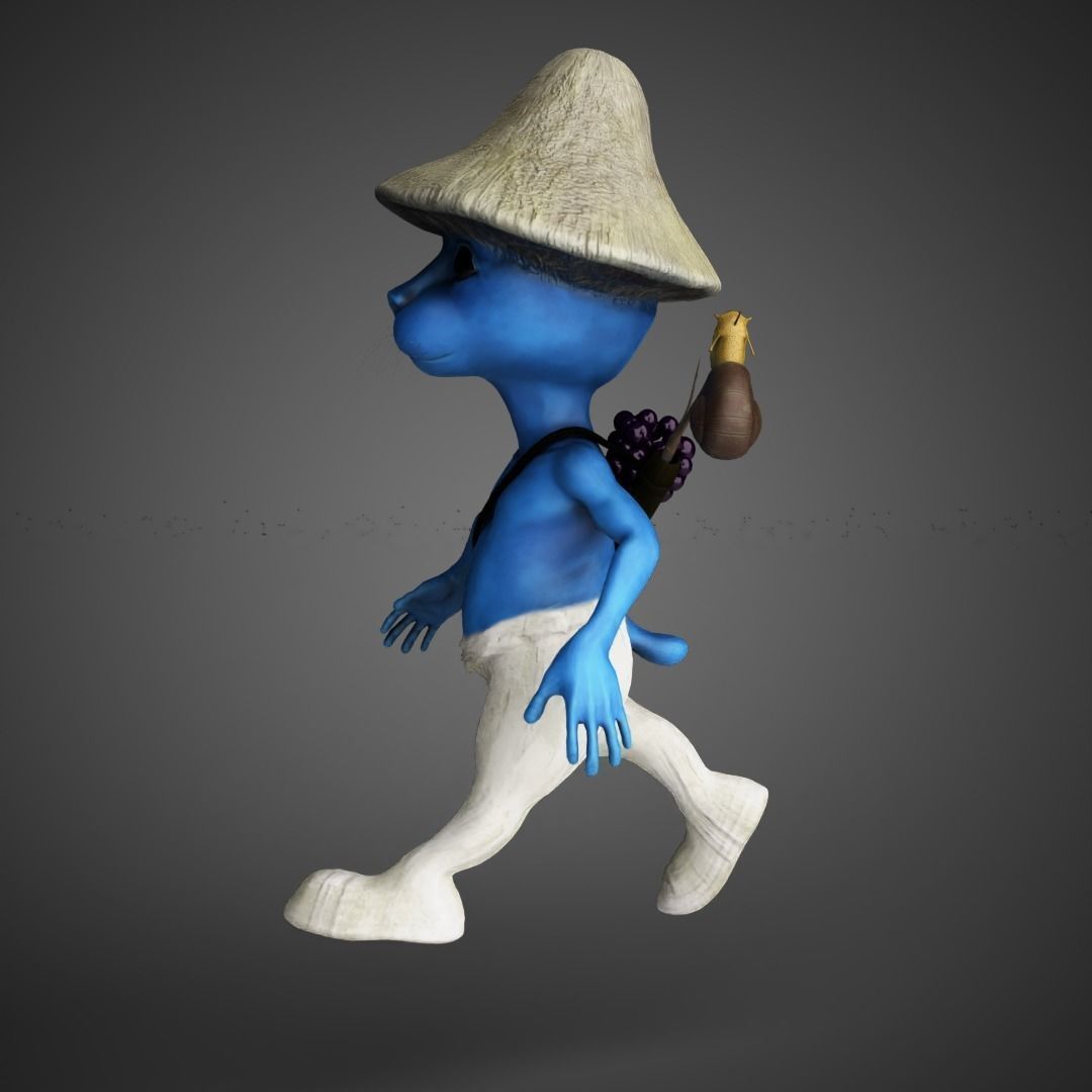 SMURF CAT 3D print model_4