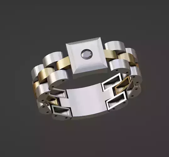 bracelet  movable ring 