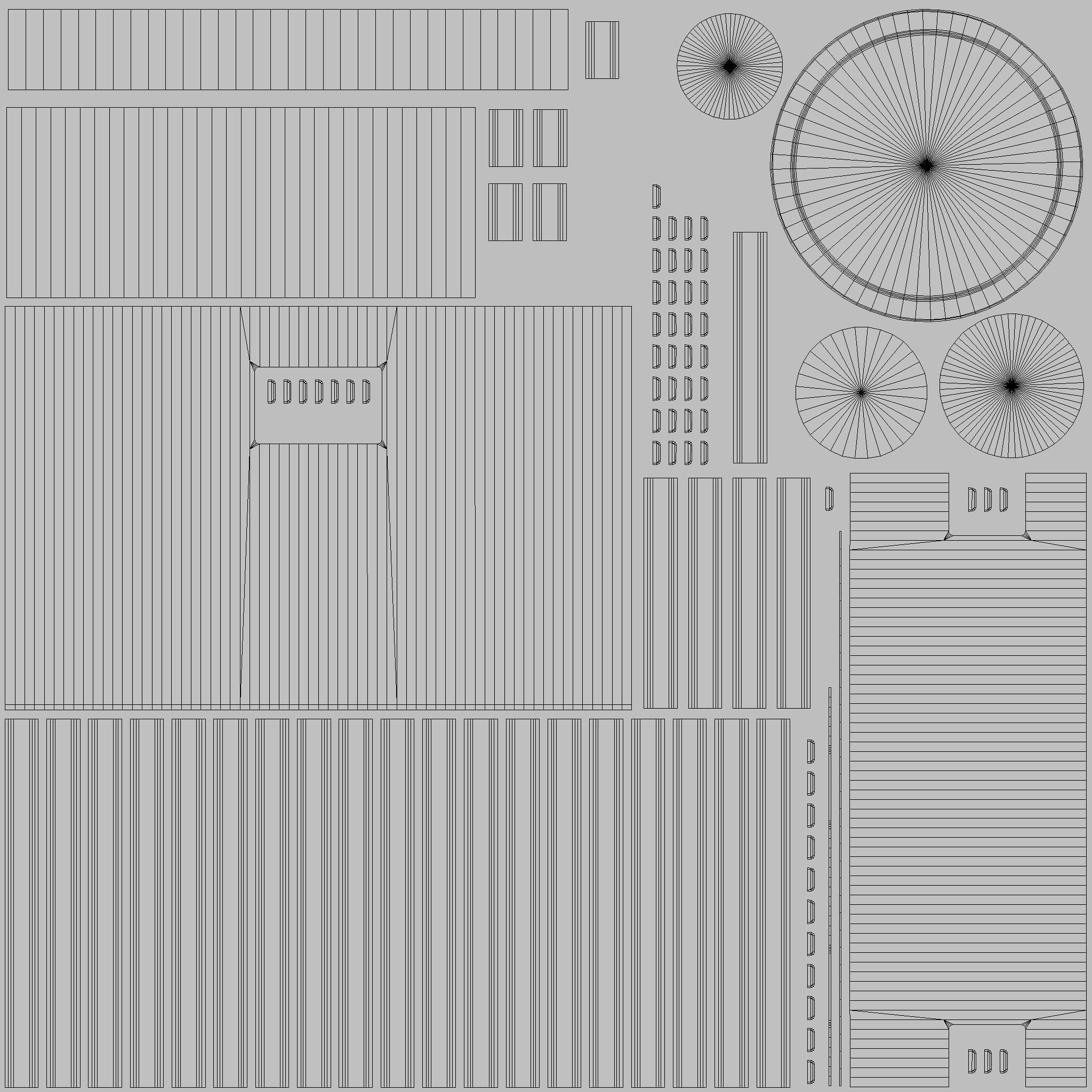 Street Trash Can 41 PBR Game Ready  Low-poly 3D model_21