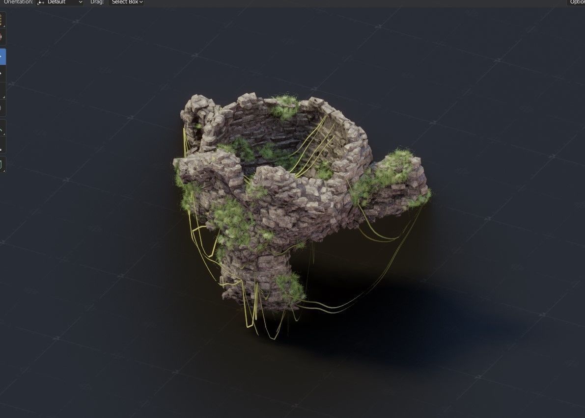 Blender - Medieval Procedural Generators Pack 3D model_4