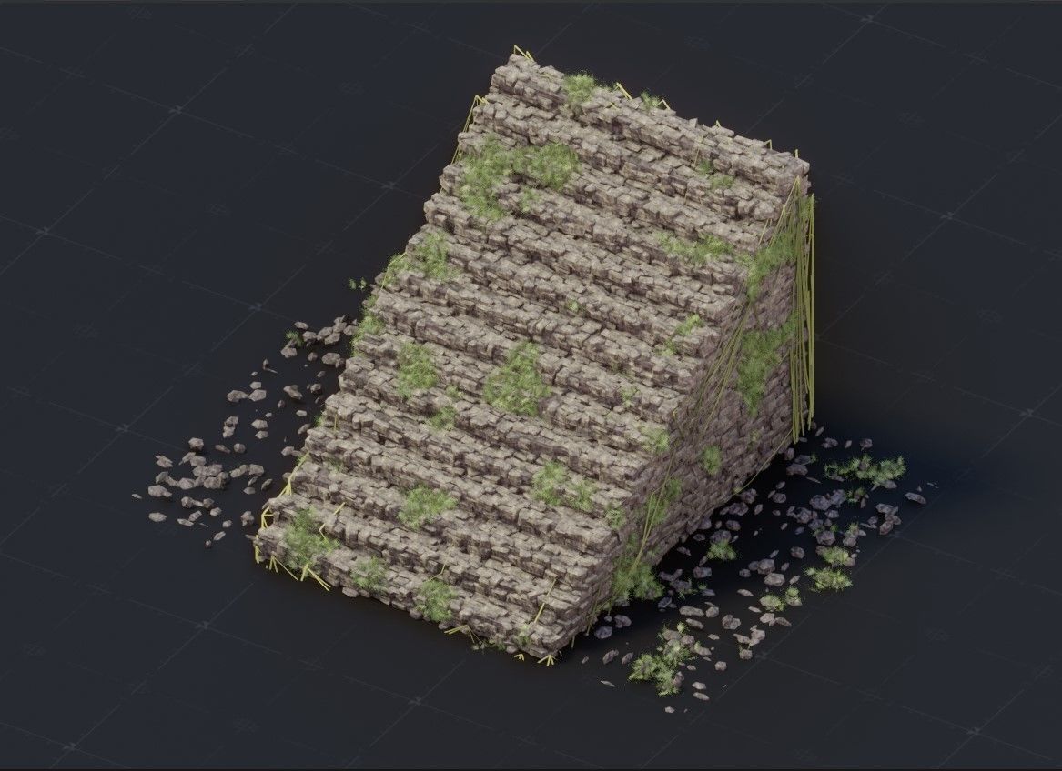 Blender - Medieval Procedural Generators Pack 3D model_5