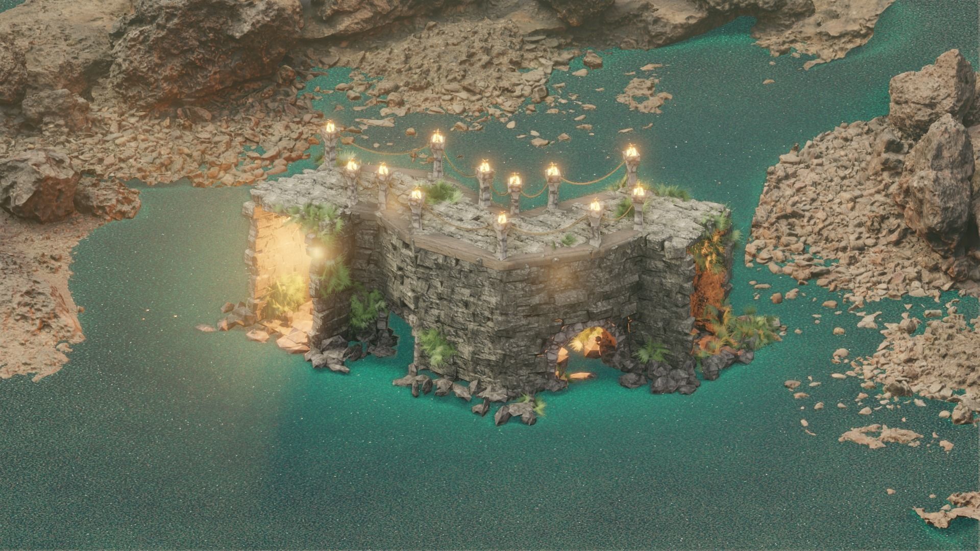 Blender - Medieval Procedural Generators Pack 3D model_11