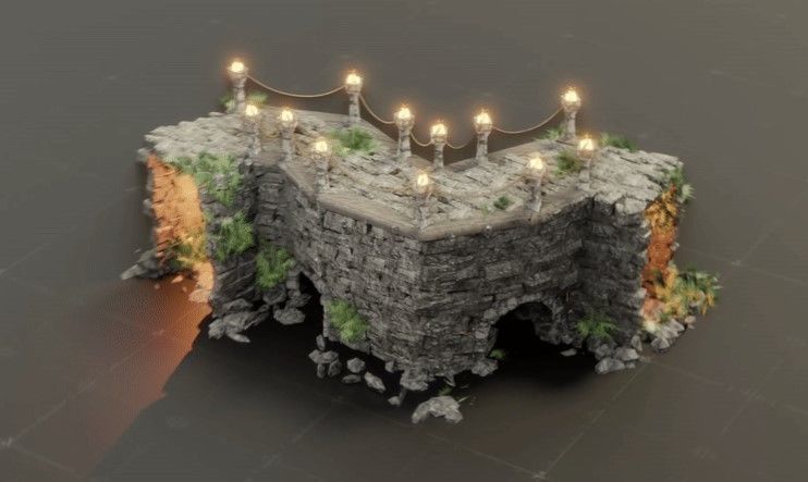 Blender - Medieval Procedural Generators Pack 3D model_6