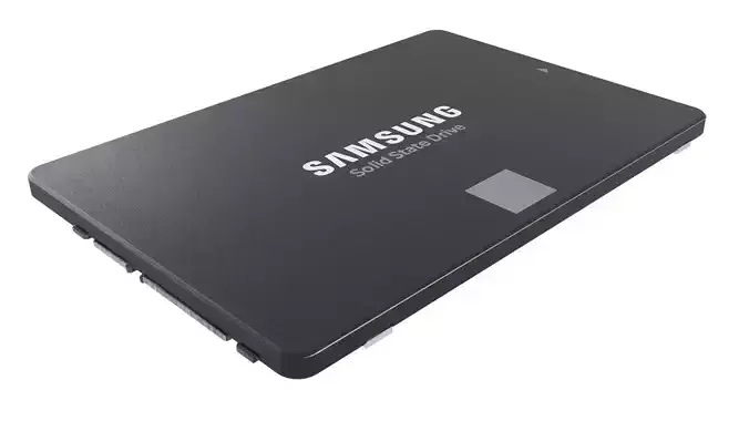 SSD V-NAND Hard Drive Samsung 870 EVO 3D model