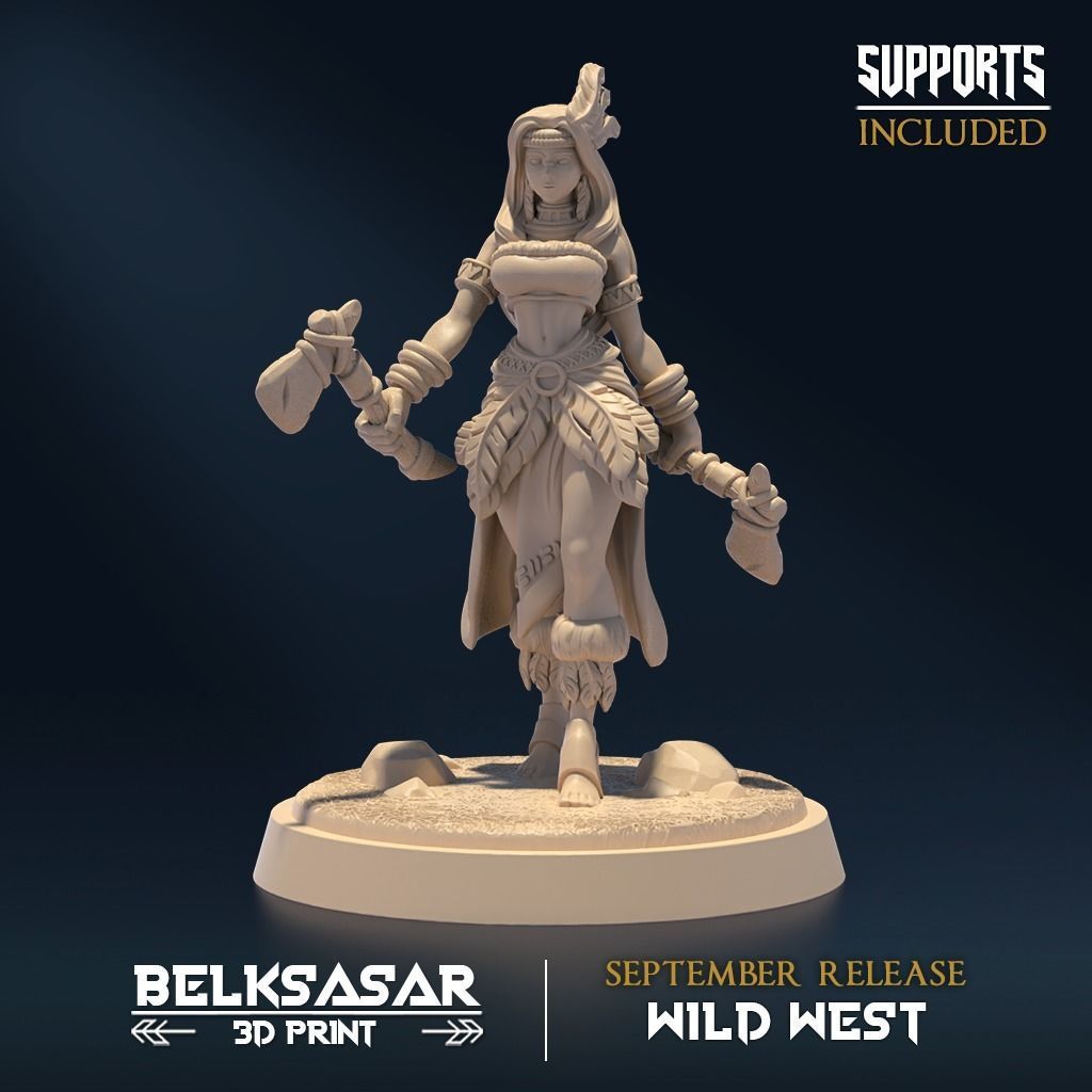 Protector of the Mother Earth Set x 5 3D print model_1