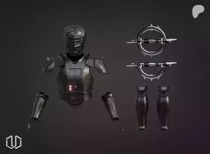 Marrok Action Figure Kit 3D print model
