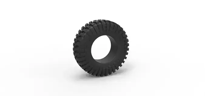 Offroad tire 109 Scale 1 to 25