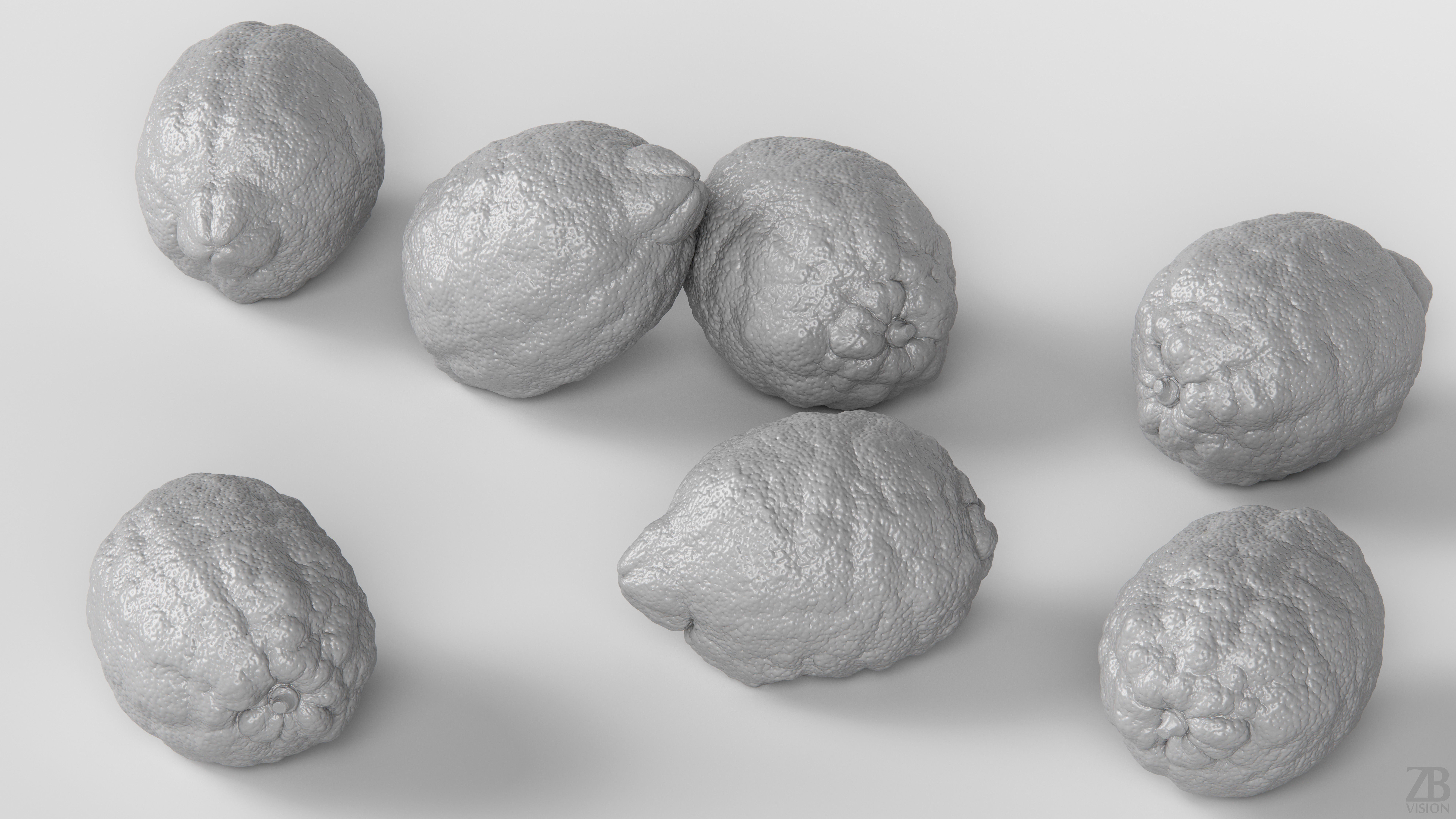 Lemon 3D model_3