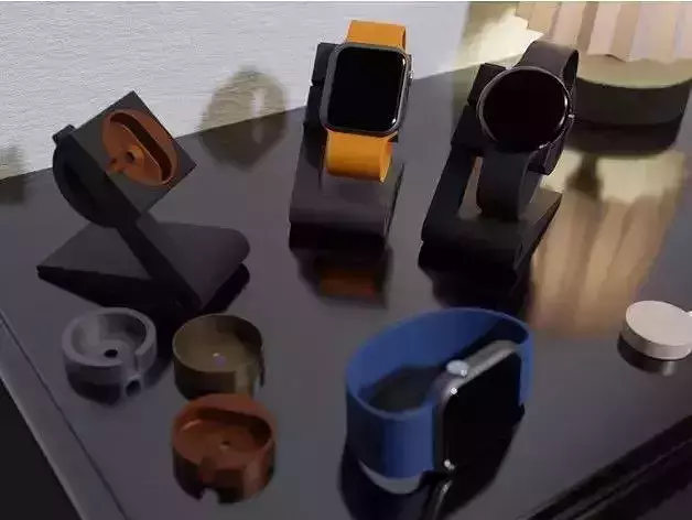 Whatch dock for different whatchs 3D print model