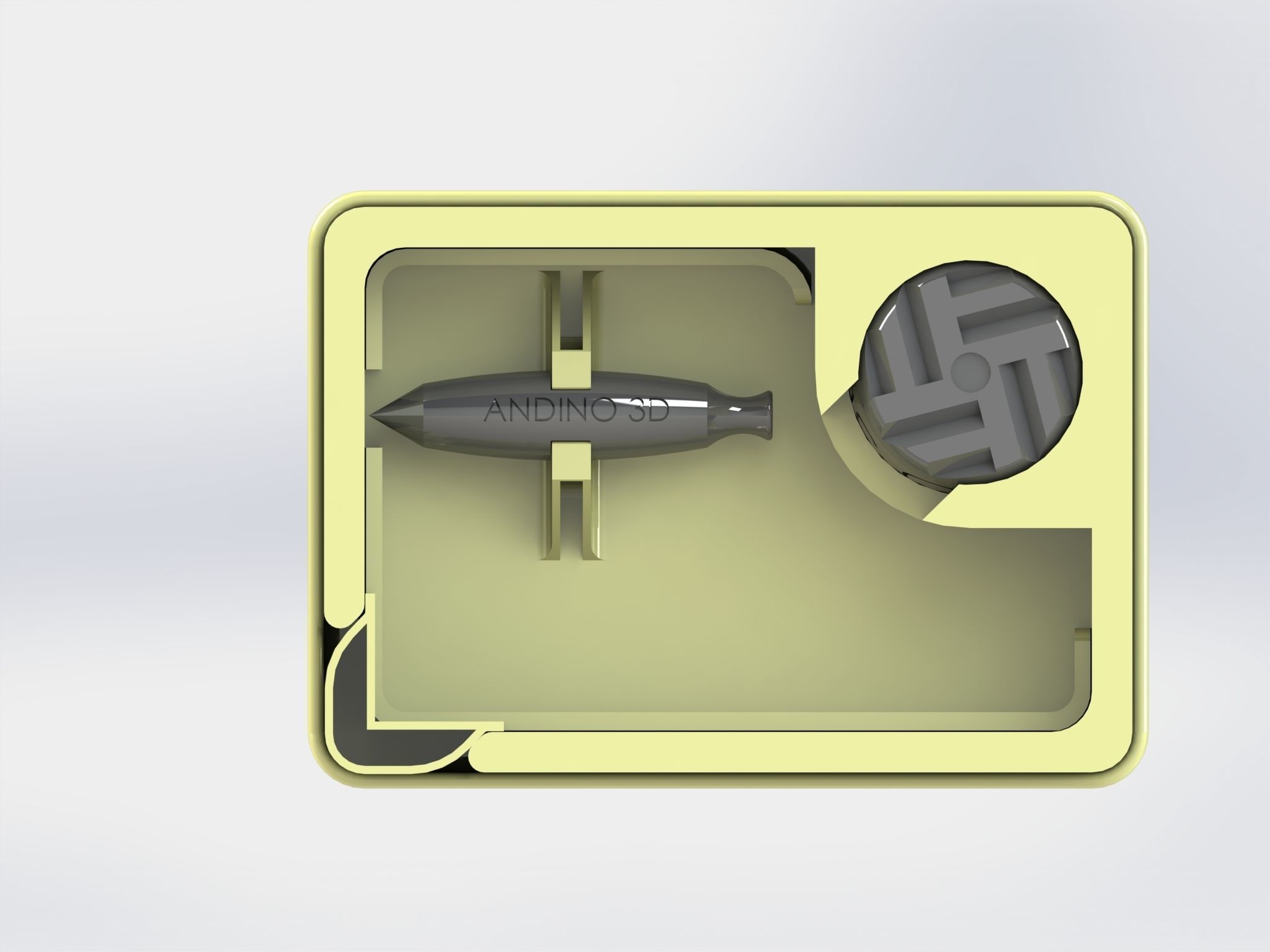 CHOPPER TRAY 3D print model_3