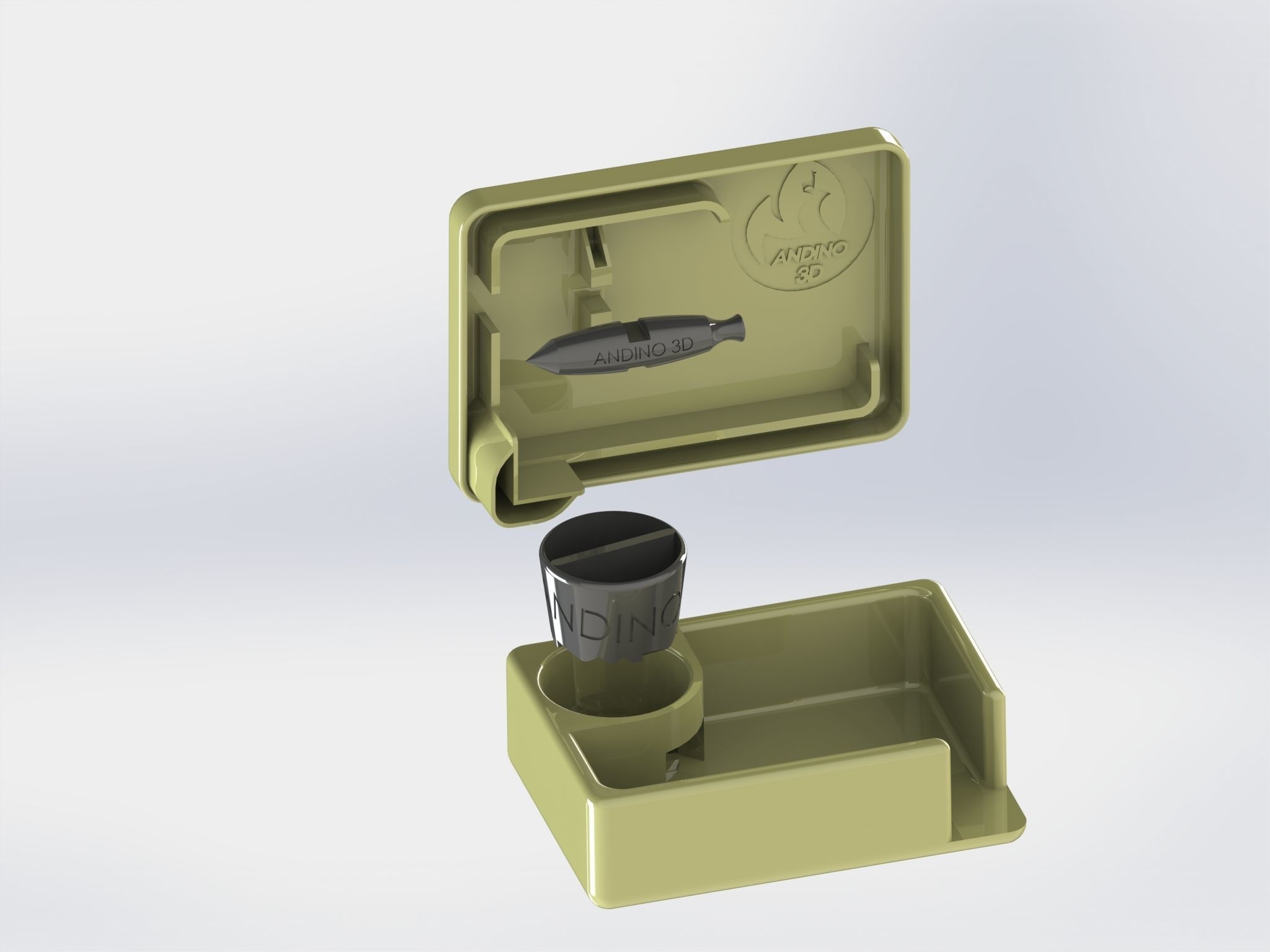 CHOPPER TRAY 3D print model_1