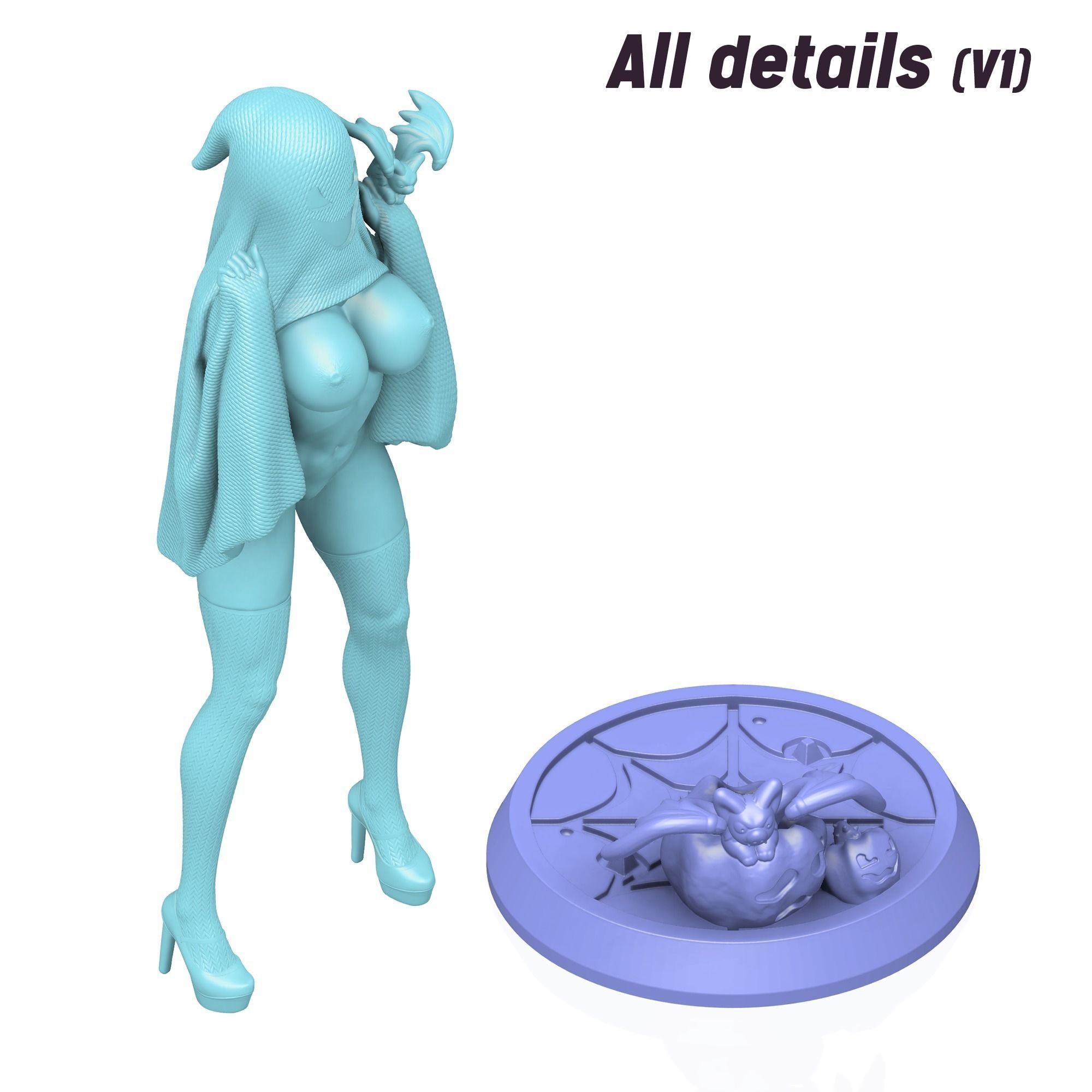 3D Print model - Cute ghost - c 3D print model_22