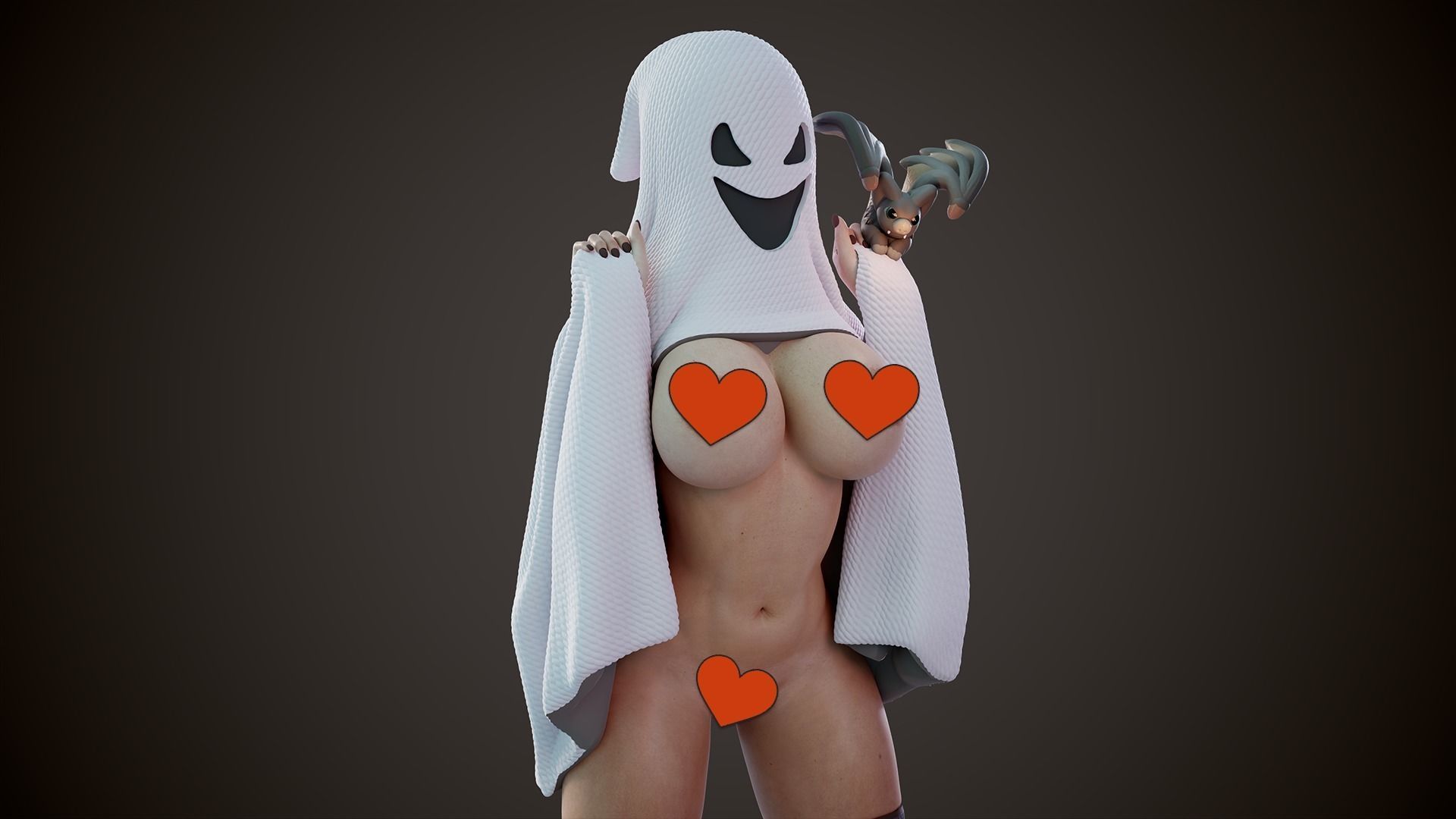 3D Print model - Cute ghost - c 3D print model_15