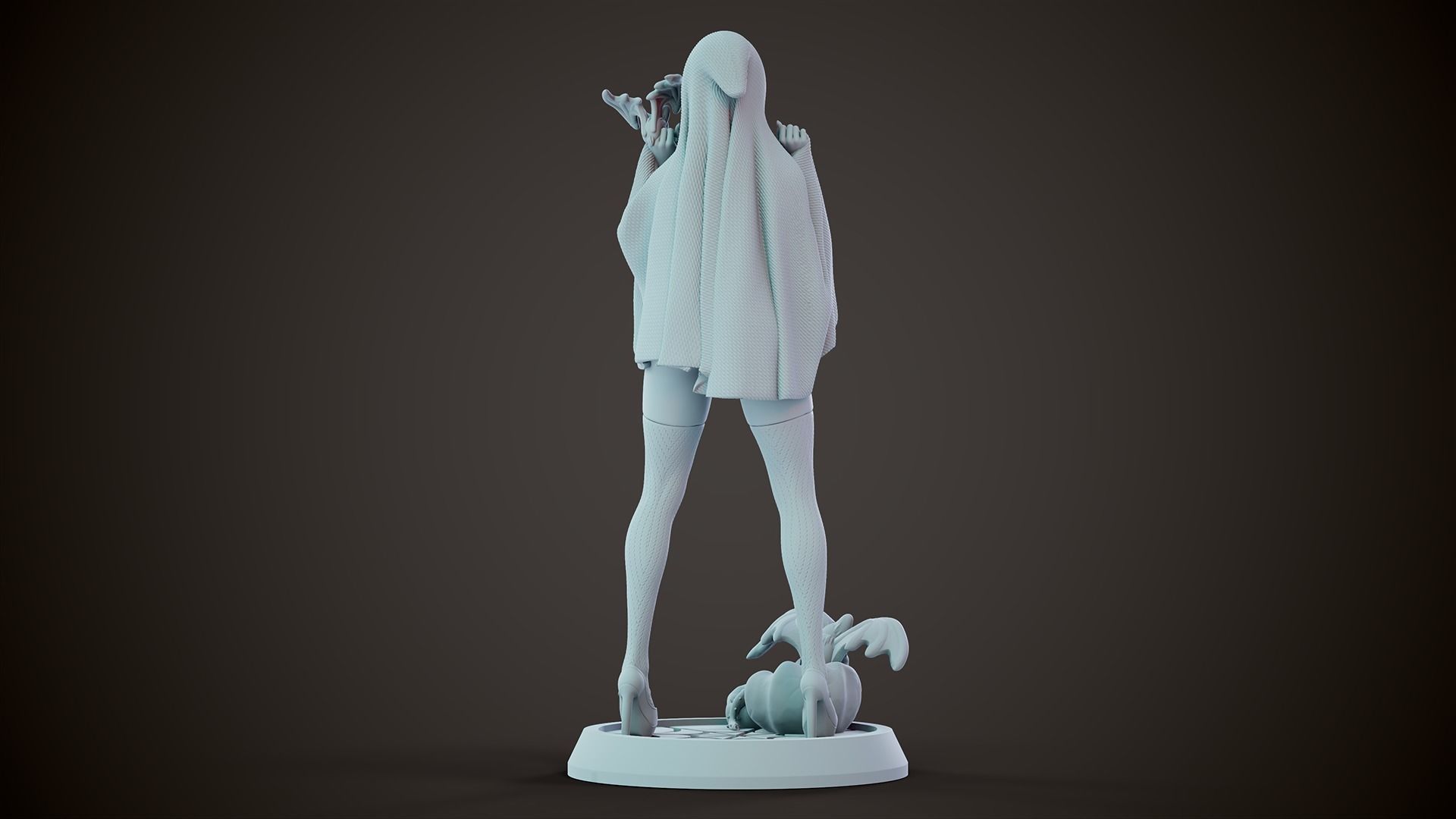 3D Print model - Cute ghost - c 3D print model_20