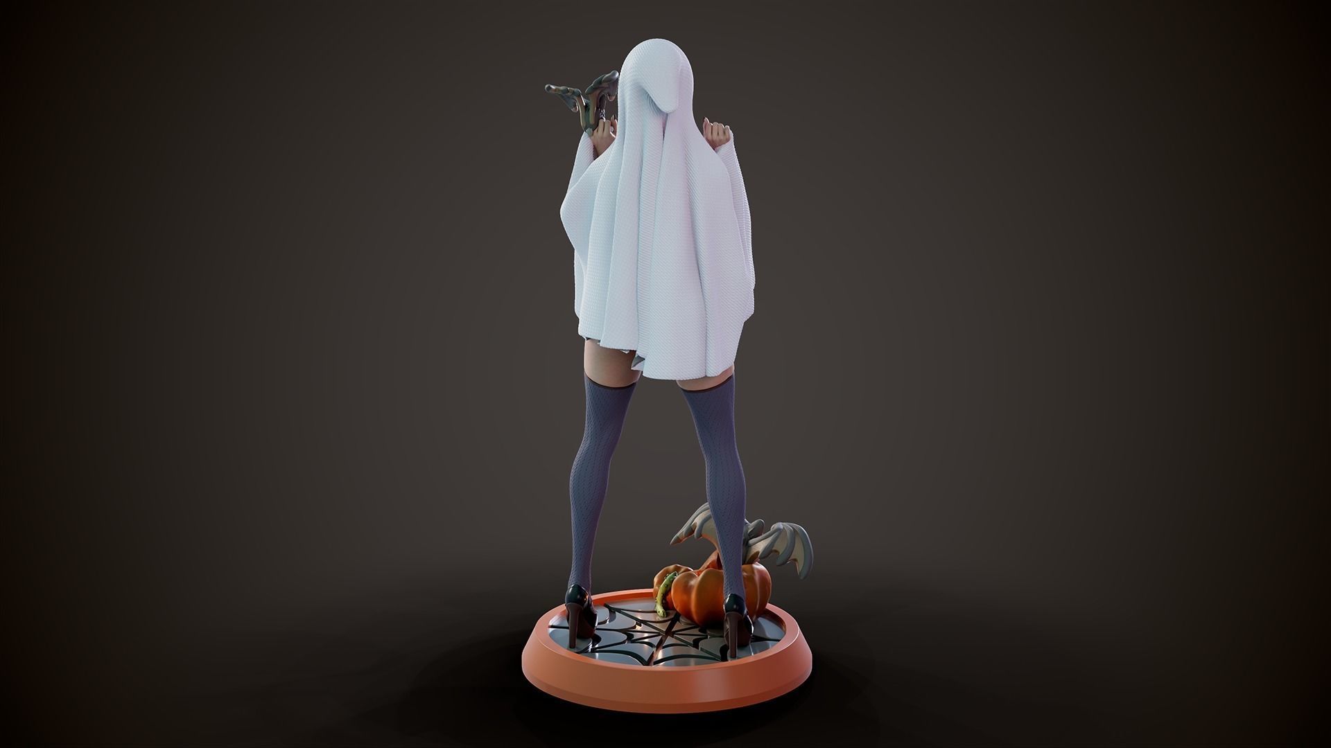 3D Print model - Cute ghost - c 3D print model_14