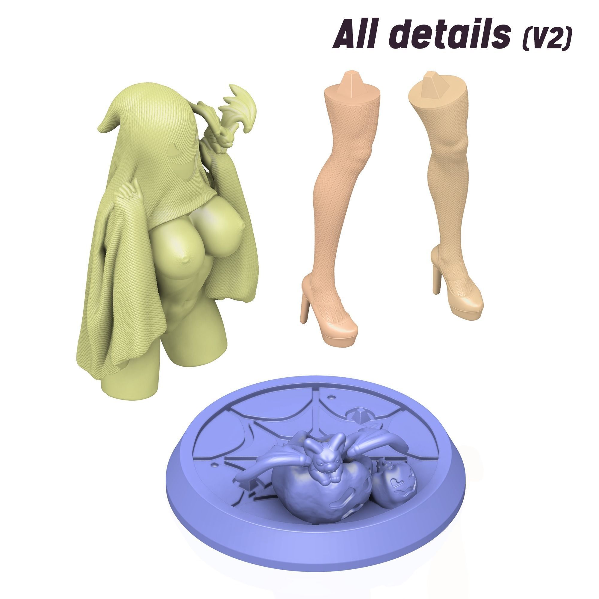 3D Print model - Cute ghost - c 3D print model_23