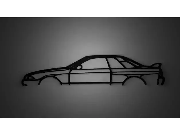  Nissan Skyline GTR R32 Wall-Decoration