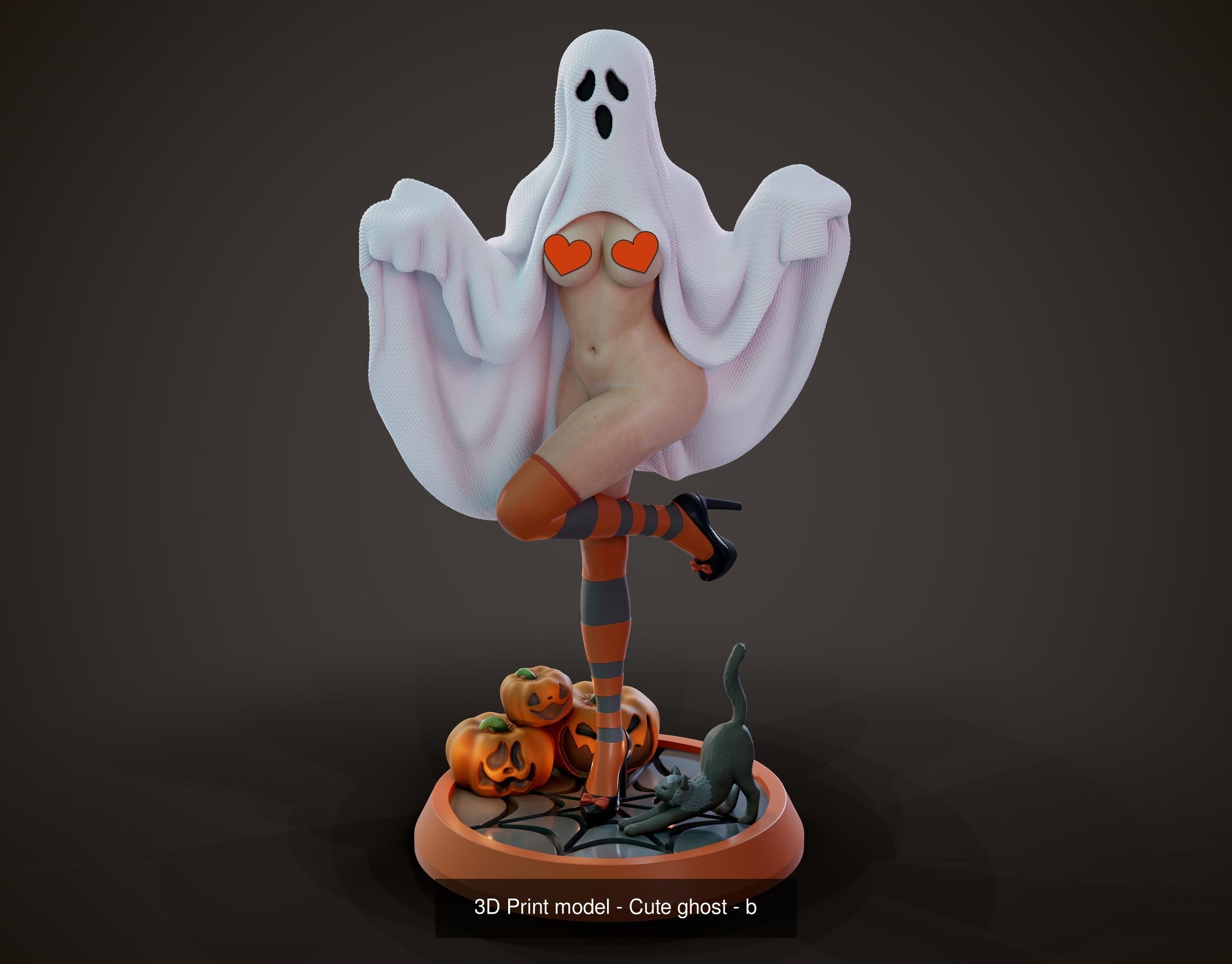 Figurine collection - Cute ghosts - 3 PIECES _3