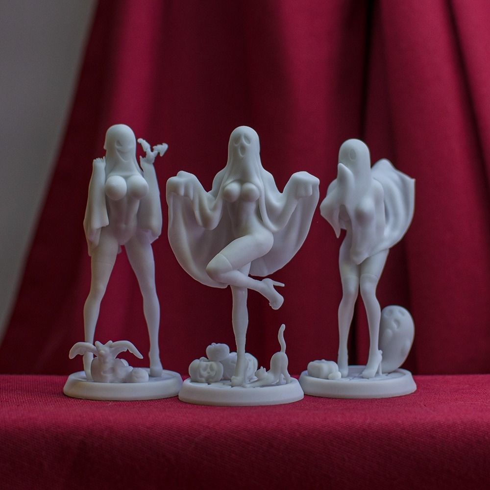 Figurine collection - Cute ghosts - 3 PIECES _1