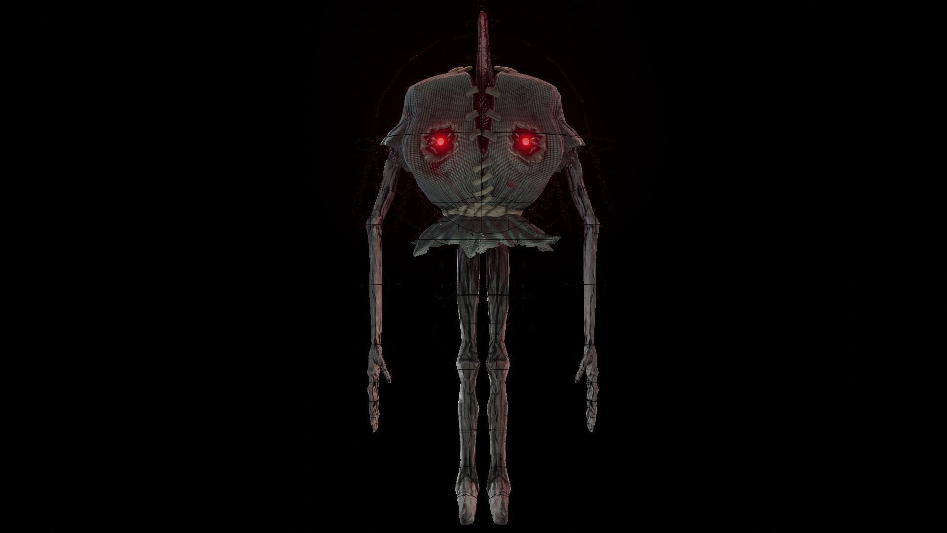 monster 3D model_3