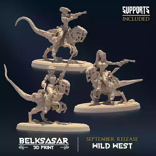 Outlaw of Desert Set x3