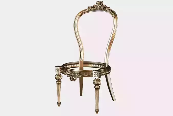 Carved Chair for cnc 15