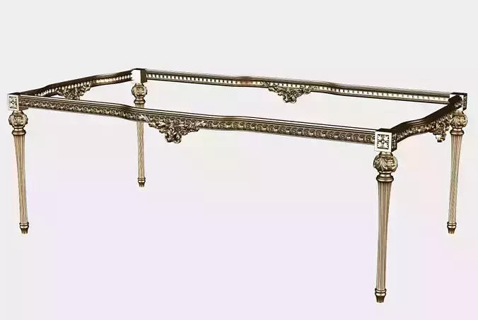 Carved dinner table for cnc 15