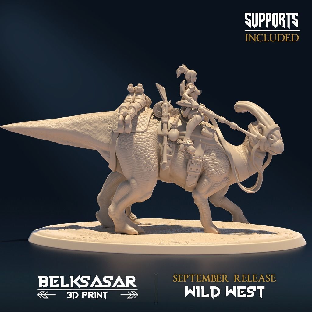 Bounty Hunter Nude 3D print model_2