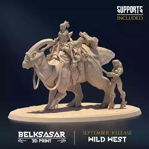 Bounty Hunter Nude 3D print model Bounty Hunter Nude 3D print model