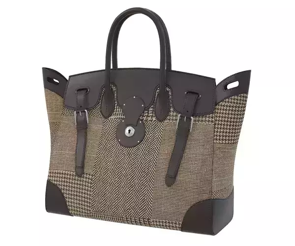 Ralph Lauren Ricky Bag Suit Patchwork Low-poly 3D model