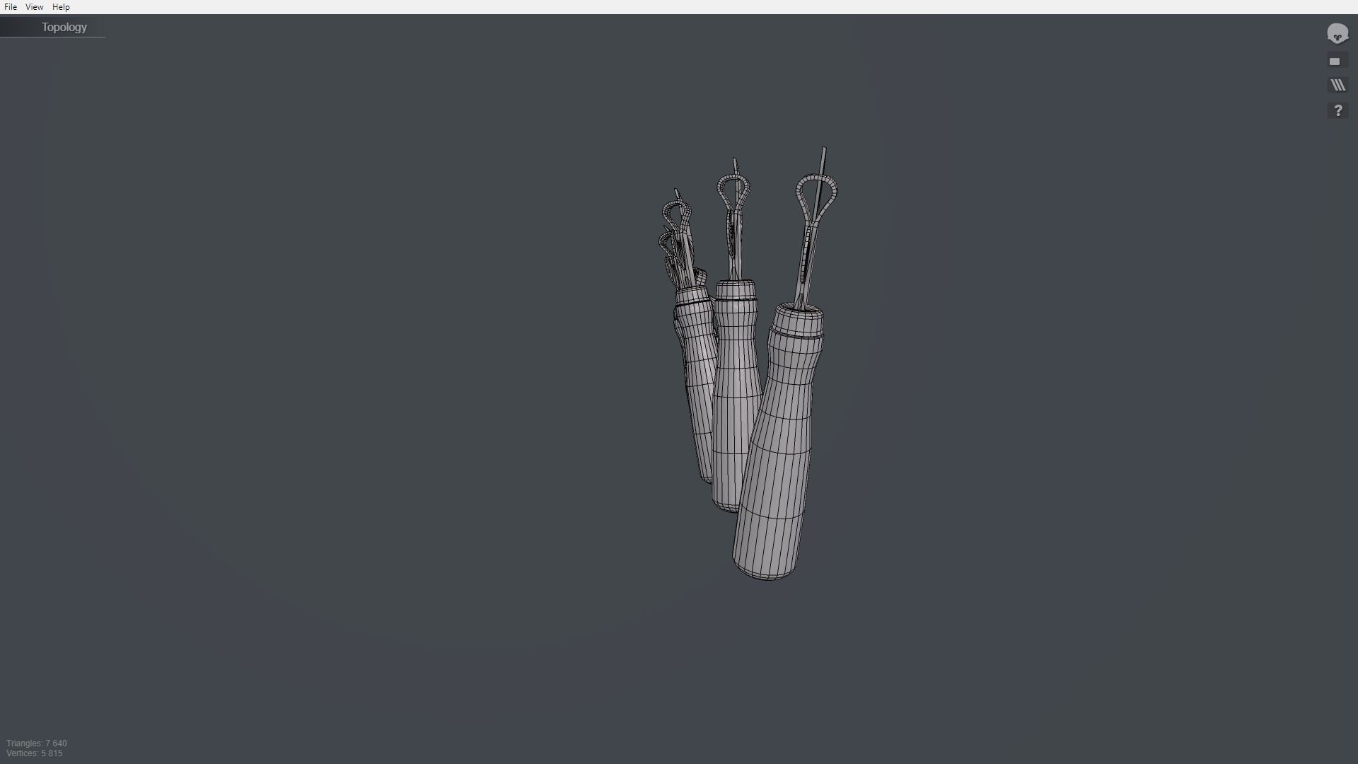 Pack can opener Low-poly 3D model_45