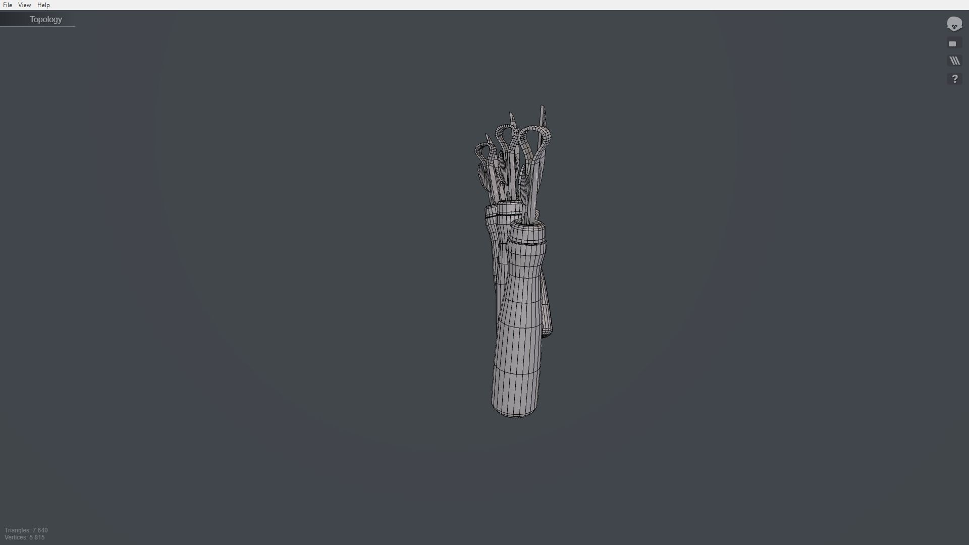 Pack can opener Low-poly 3D model_27