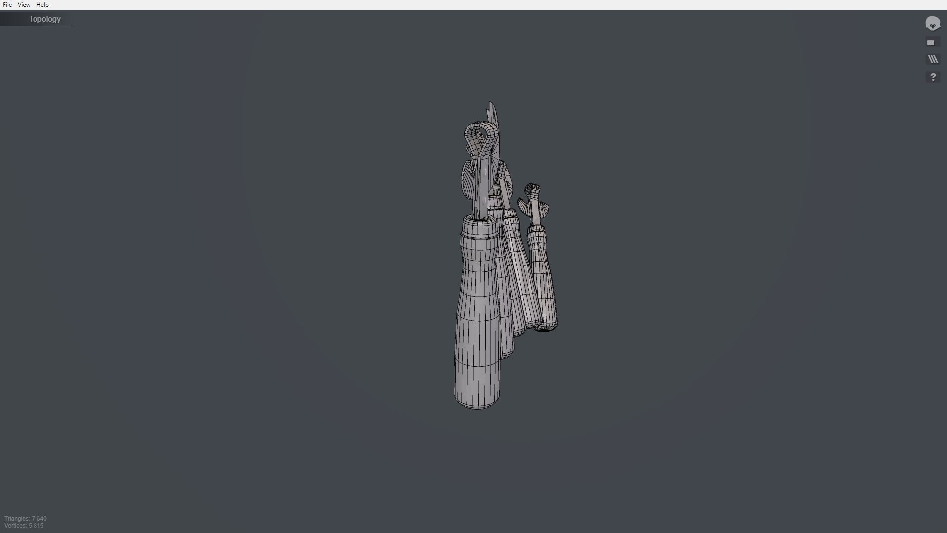 Pack can opener Low-poly 3D model_28