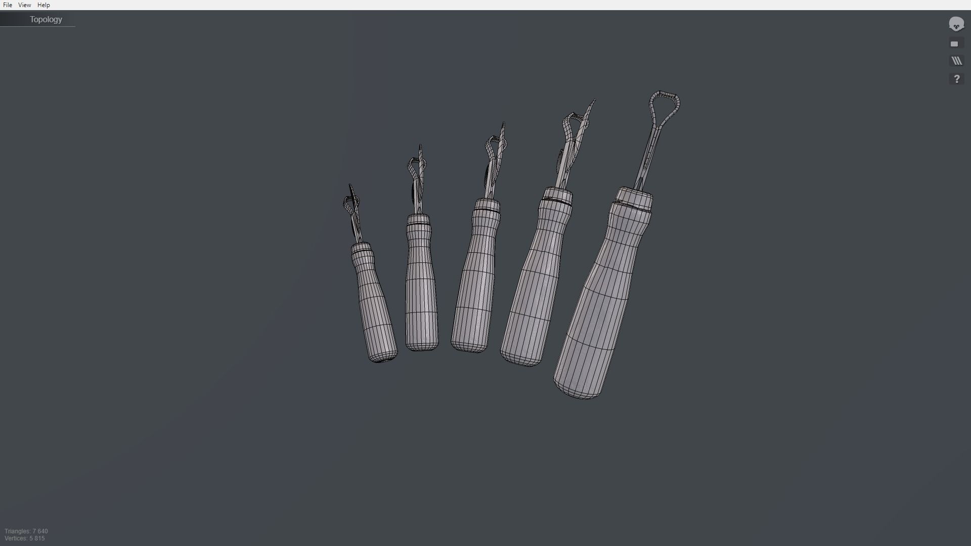 Pack can opener Low-poly 3D model_35