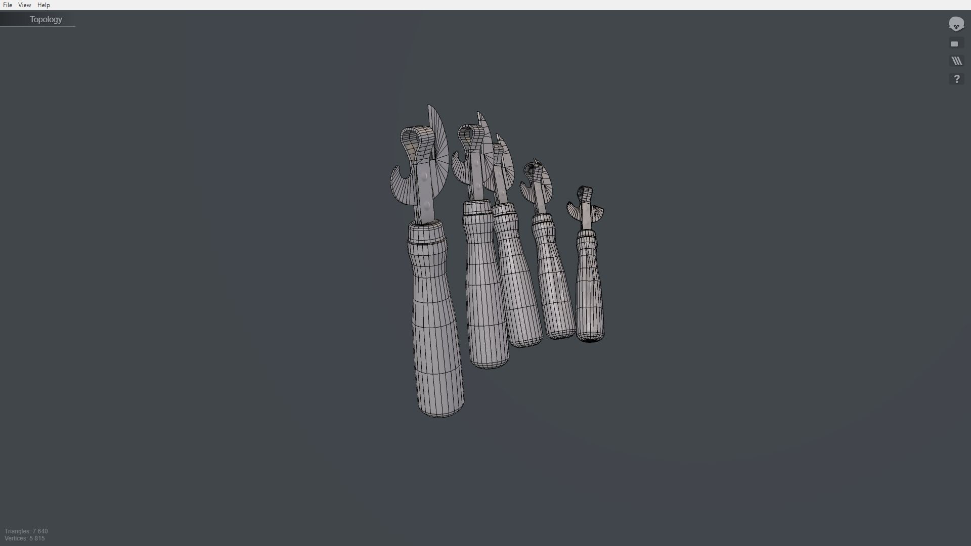 Pack can opener Low-poly 3D model_29