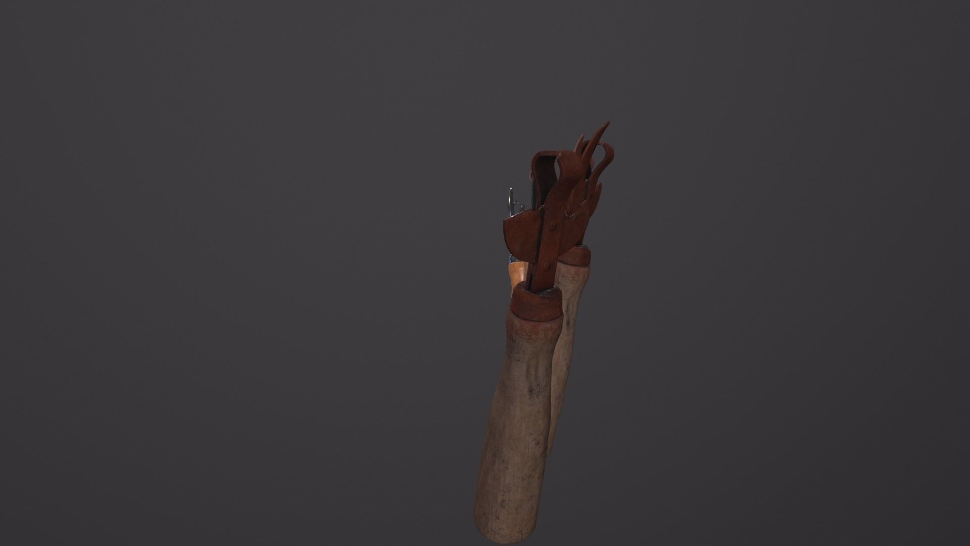 Pack can opener Low-poly 3D model_17